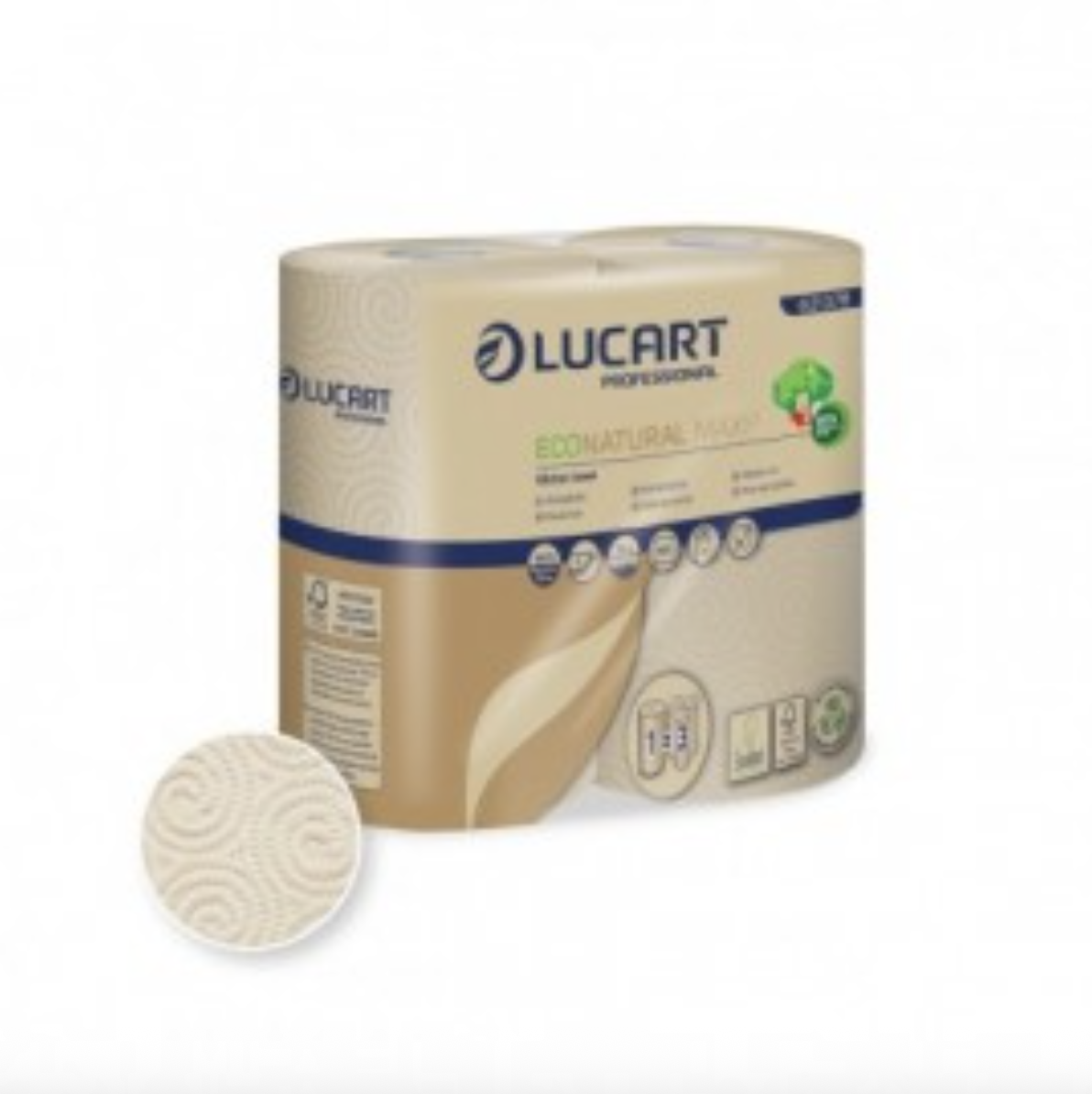 Majapidamispaber Lucart EcoNatural Maxi, 2 rulli, loodussõbralik