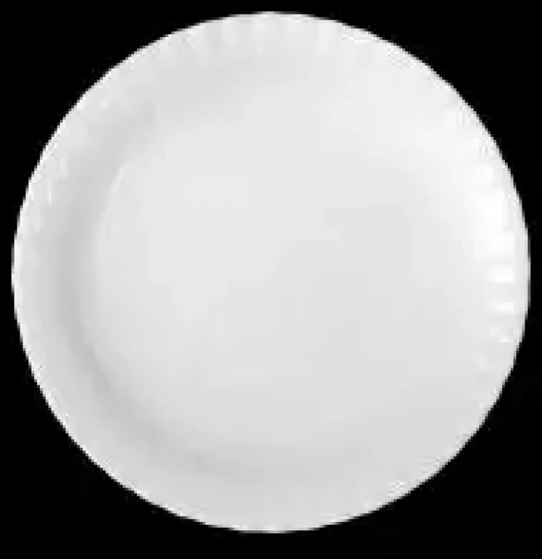 Taldrik Iwona, 240 mm, valge, portselan