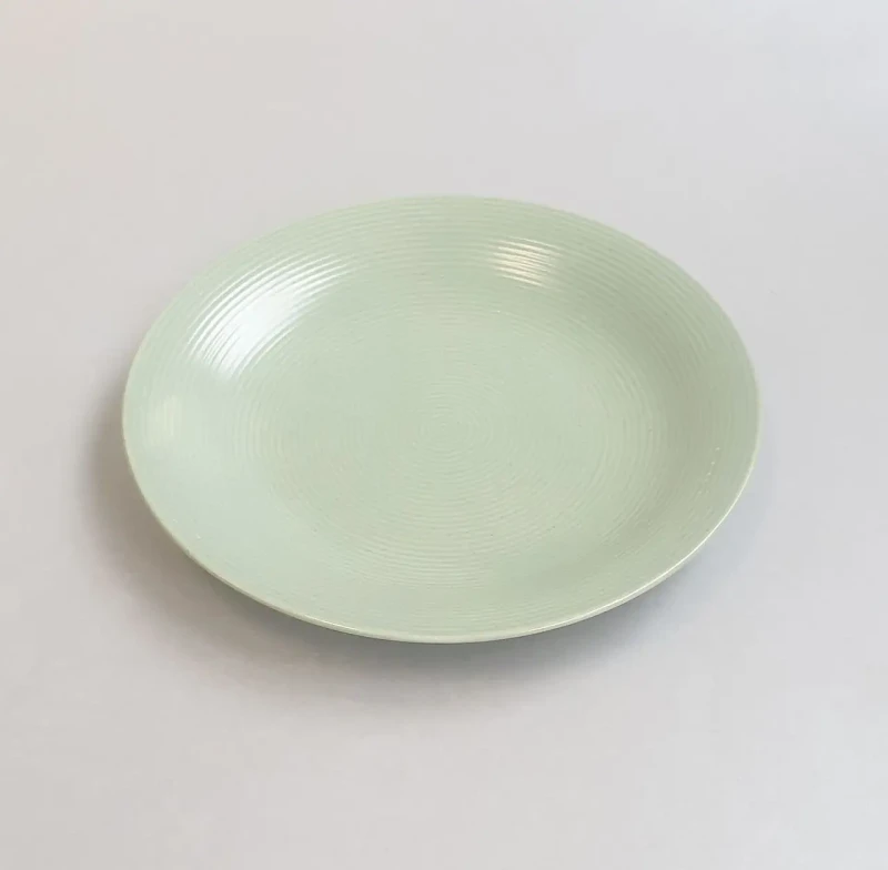 Taldrik Roma-Eto, 215 mm, värvus hallikasroheline, portselan