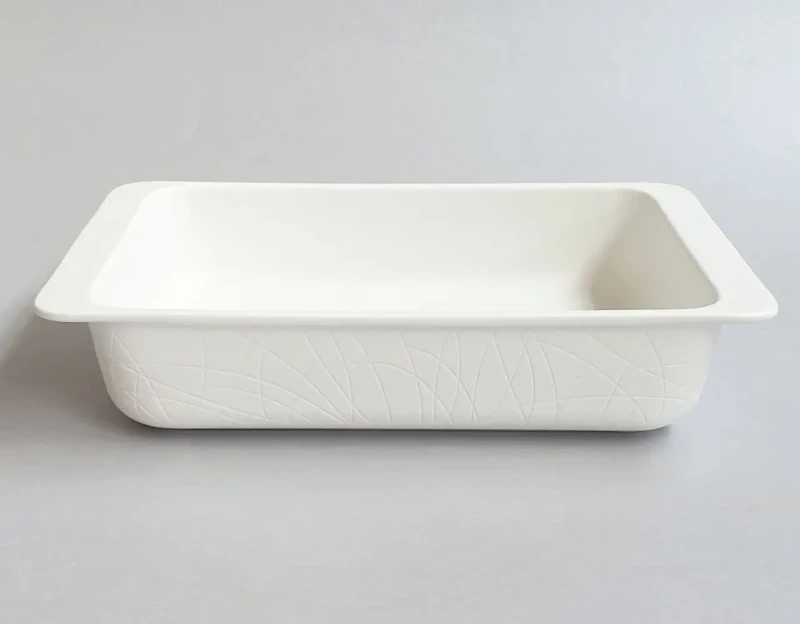 Ahjuvorm Archi, 260 x 185 x 55 mm, valge, keraamika