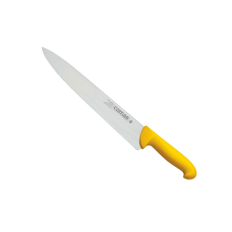 Kokanuga roostevaba teraga 30 cm, kollane käepide