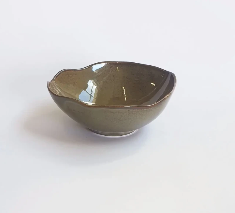 Kauss Stone Age, 140 mm, pruun, portselan