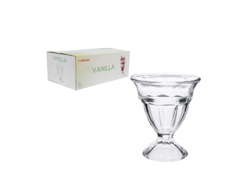 Magustoidupokaal, 250 ml, klaas