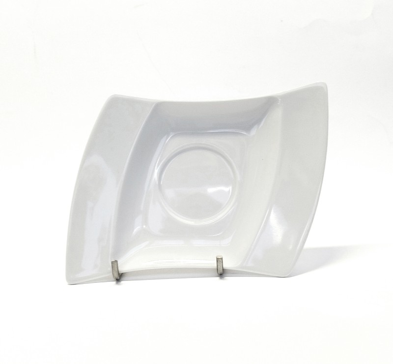 Alustass Wing, 260 x 200 mm, valge, portselan
