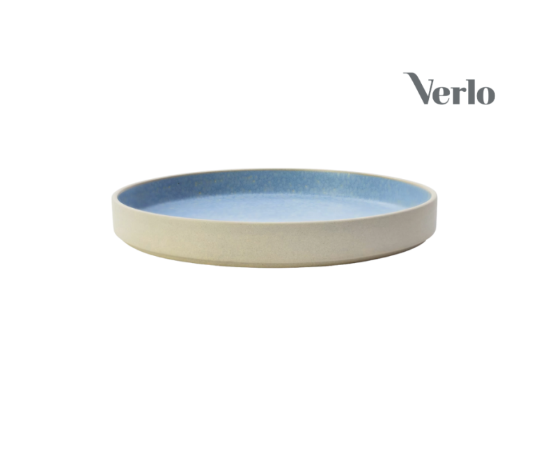 Taldrik 22cm Verlo Woda, portselan, sinine