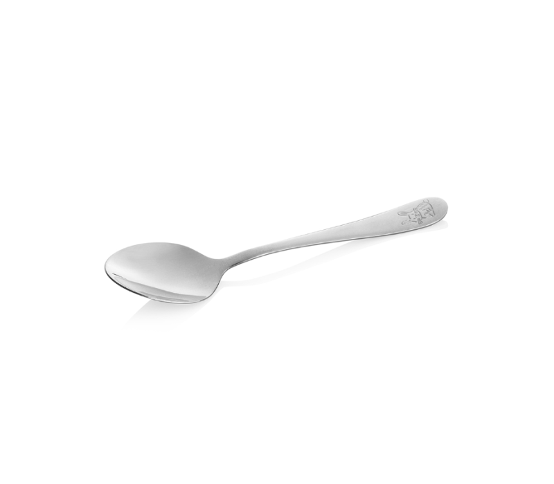 Laste teelusikas Sofia 13.5 cm, jänes, roostevaba teras